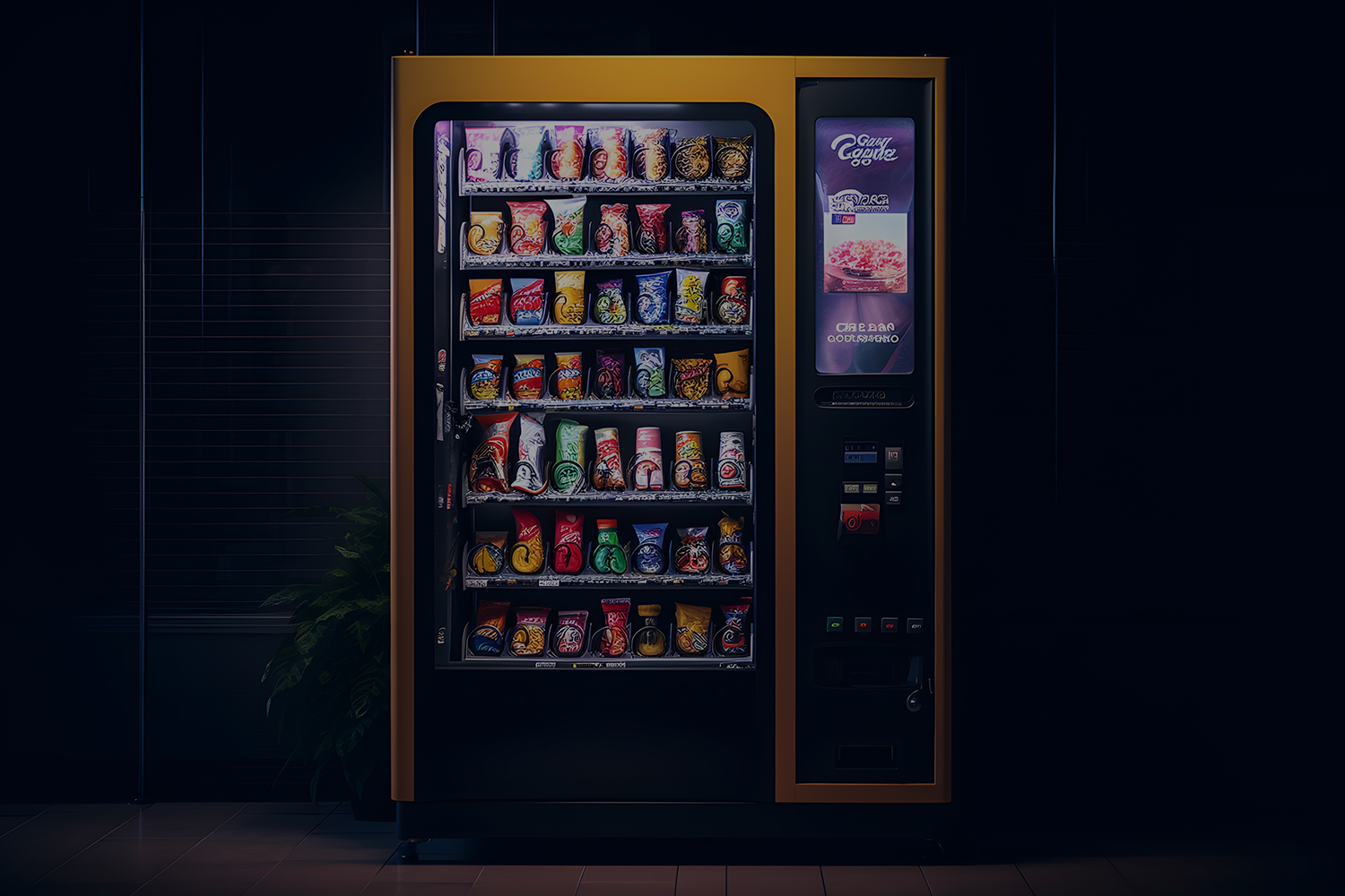 Vending Machines for Snacks & Coffee